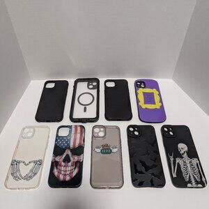 iPhone 14 Plus Phone‎ Cases Bundle Skull Bat Friends